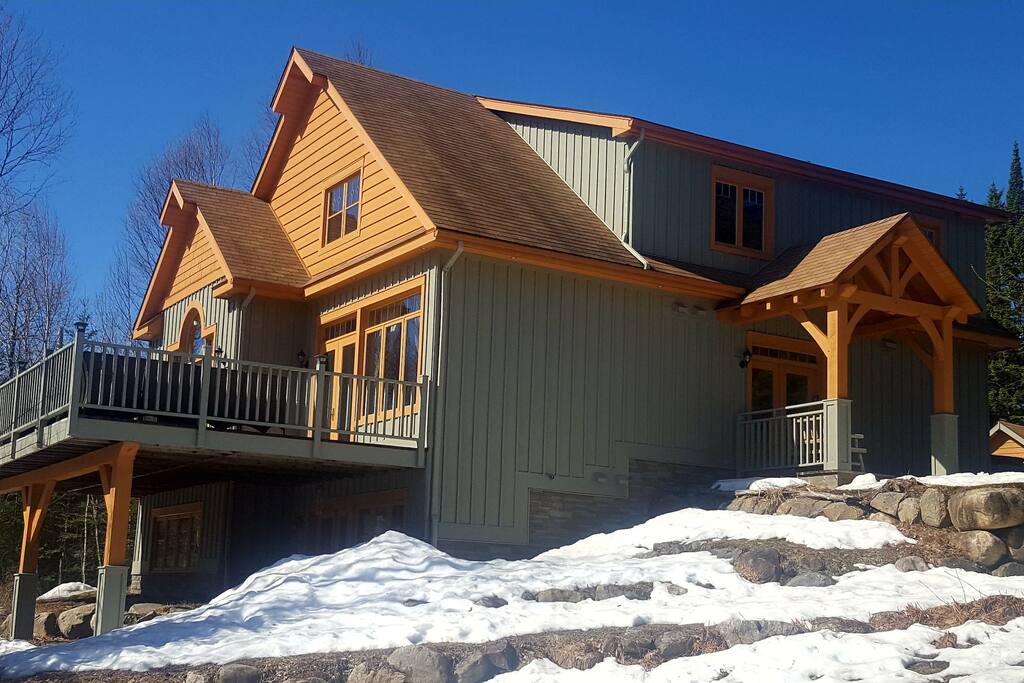 Chalet Danielle as spring takes over from winter