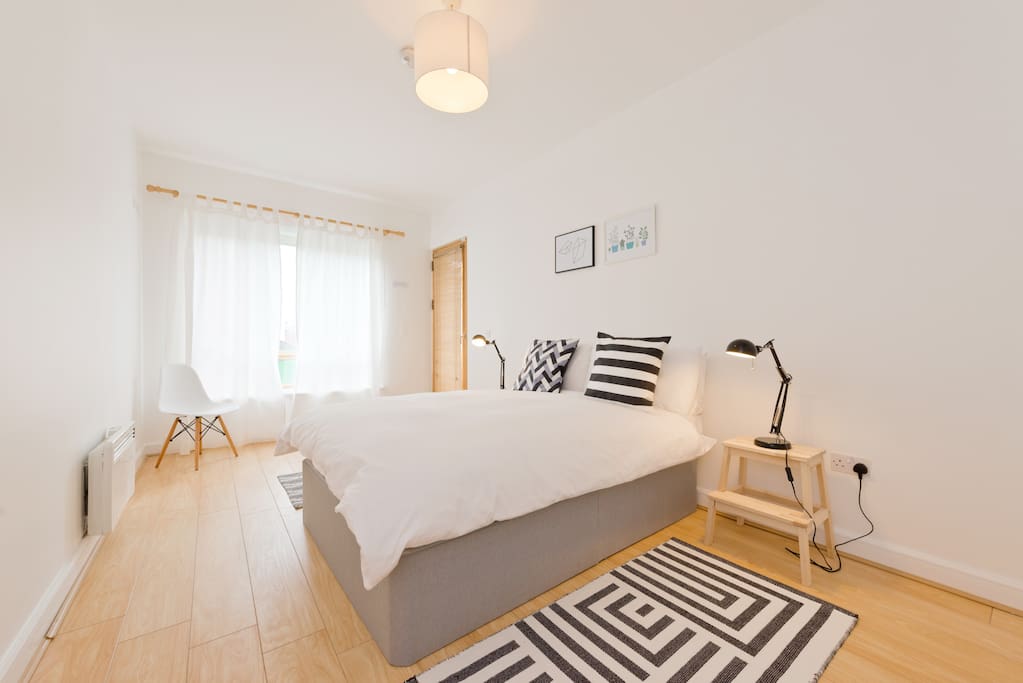 Bedroom 1 Sleep well in bedroom with its double bed with high quality bed linen and en-suite bathroom with shower.