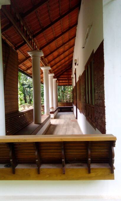 long Veranda (place for sitting infront of the house)
