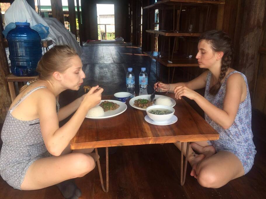 Having Lunch at the Terrace