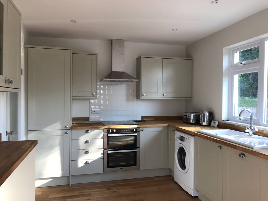 Brand new kitchen with all you need to make yourself at home