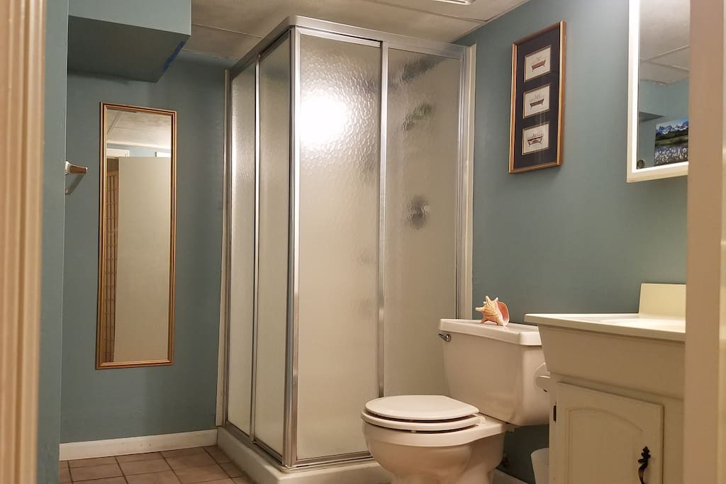 Bathroom with shower