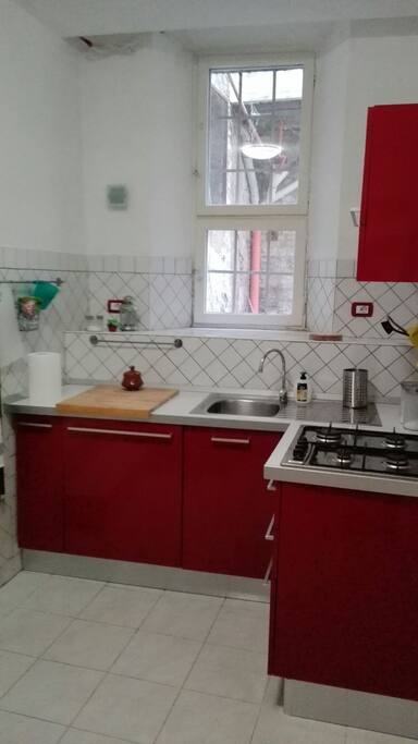 particolare della cucina