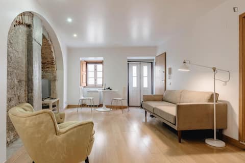 Airbnb em destaque: Vintage Studio in Lisbon's Old Town em Estrela