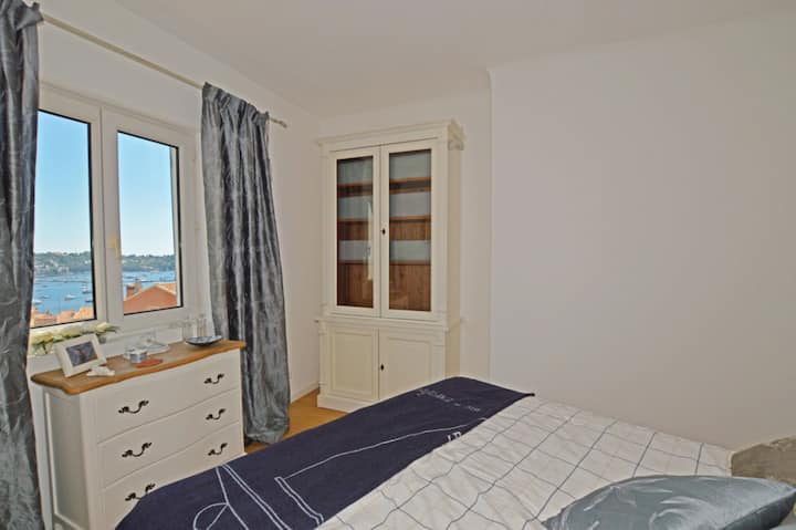 chumba cha kulala chenye mwonekano