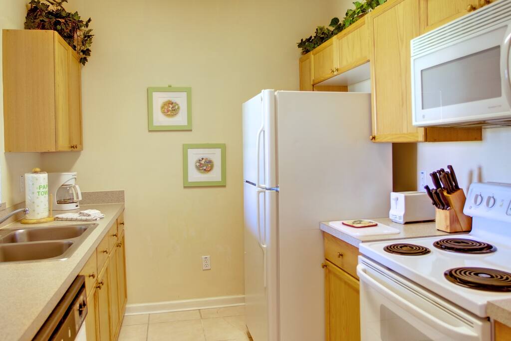 Vacation Condo Kitchen