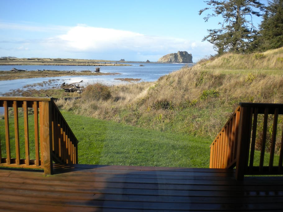 Cabin overlooking River and Ocean - Cabins for Rent in ...