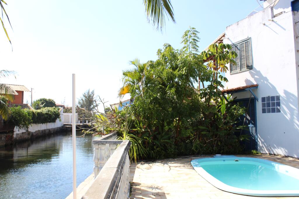 Piscina com vistão