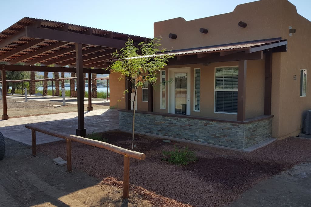 Front View of Villas