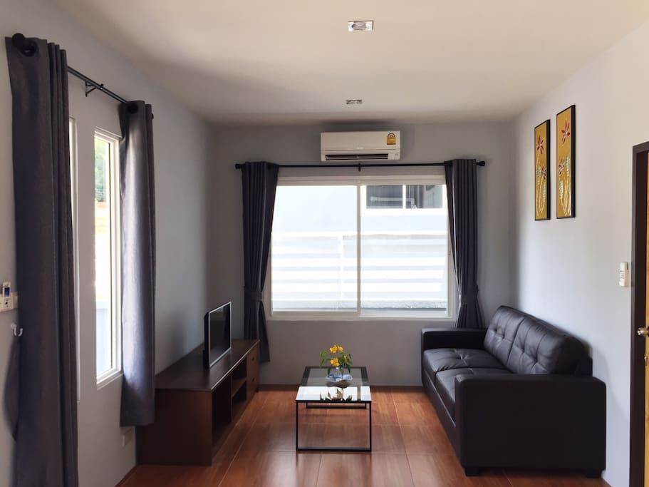 living room with air-condition