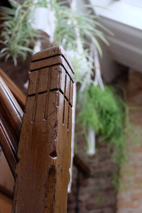 Detail shot of our stairs.