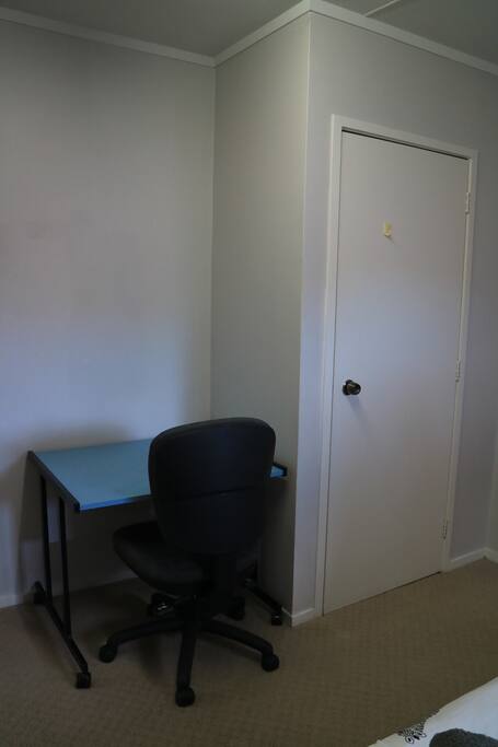 Wardrobe and desk