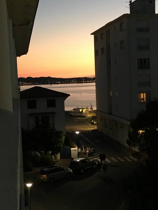 Vue ouest balcon