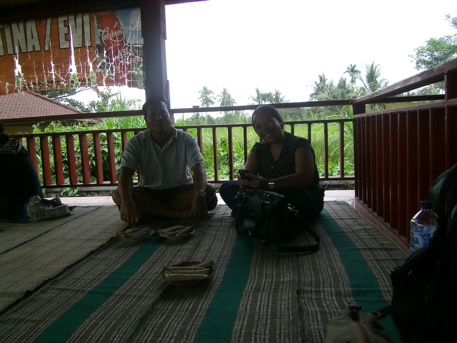 Die Gastgeber Ketut "Nana" Suartana und Made "Baru" Sutarmi