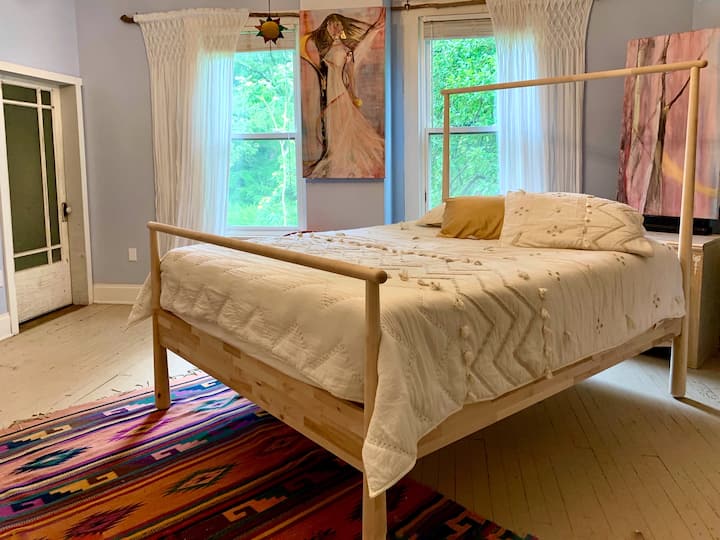 Master bedroom upstairs