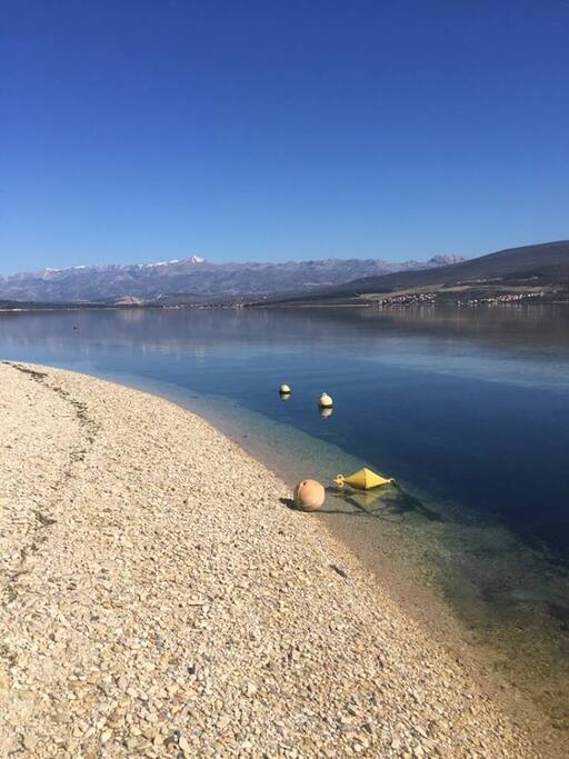 Beautiful beach in a place 1 kilometer away from Villa Rose