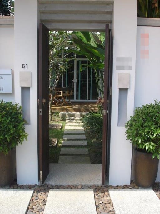 Villa Entrance