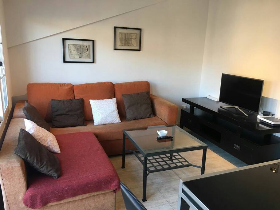 Zona de estar con smart TV