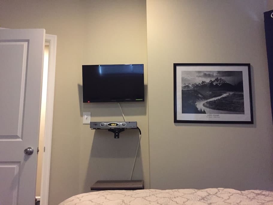 Cable TV and wifi.