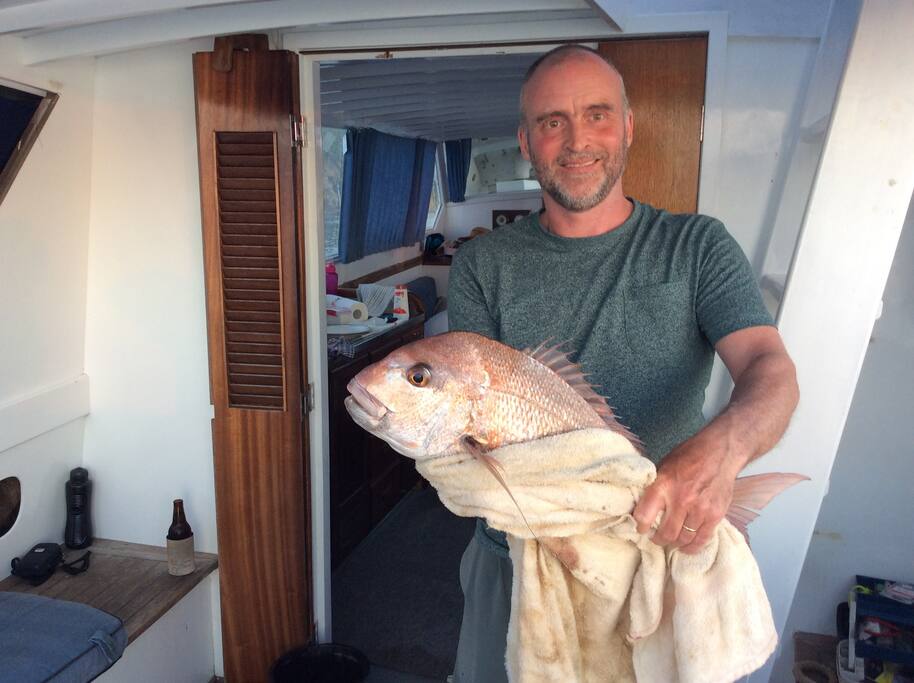A guest from the UK. Great fish. This could be you.
