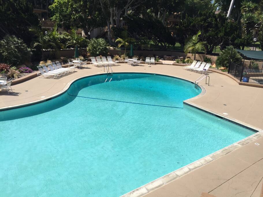 Common area swimming pool