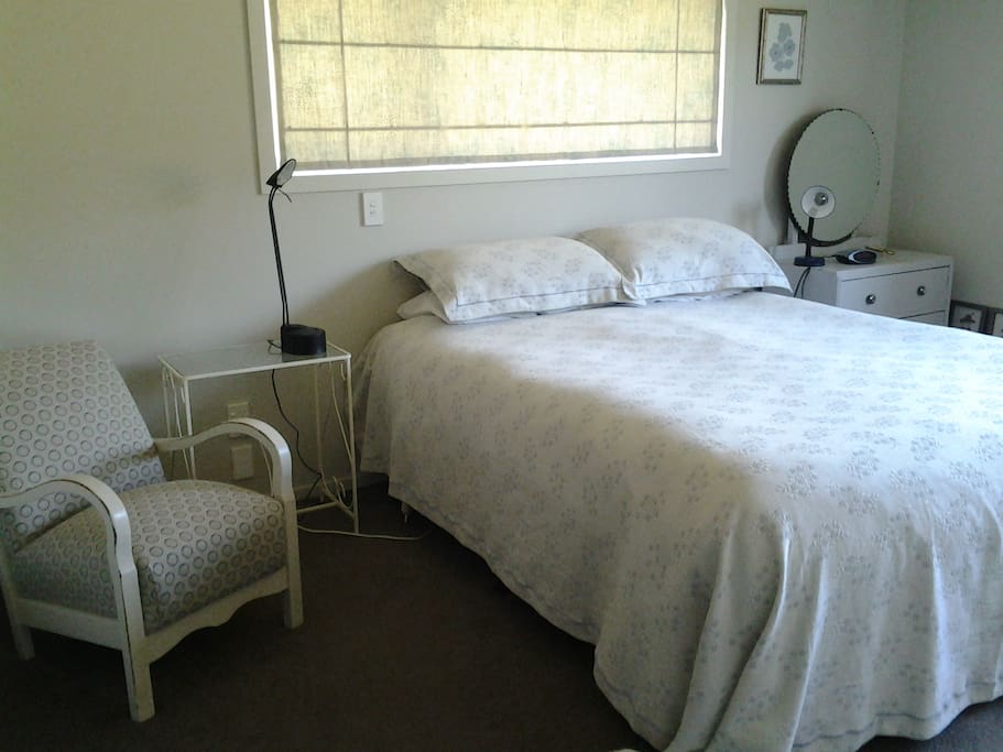 Master bedroom has ensuite