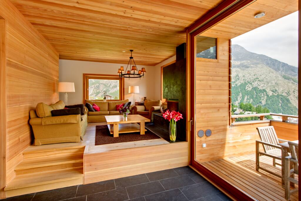 Sitting Room with view of the terrace