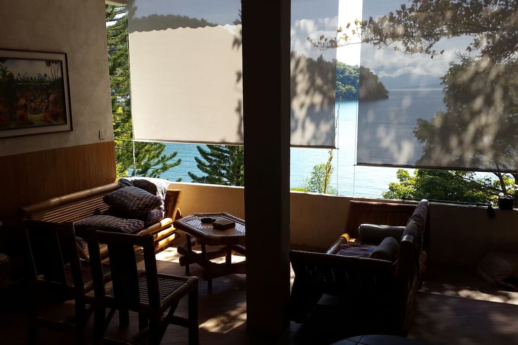 view from the living room