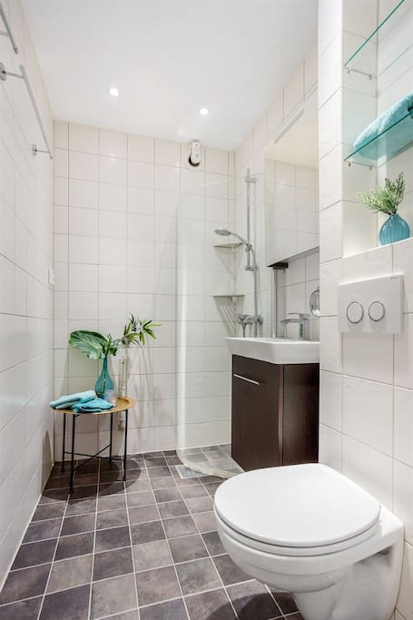 Bathroom with shower