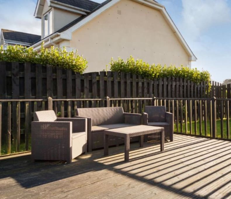 Garden decking