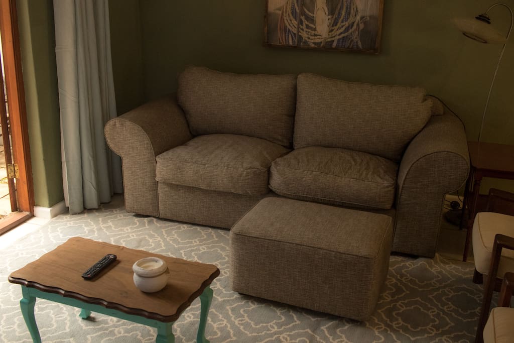 Relaxing lounge area