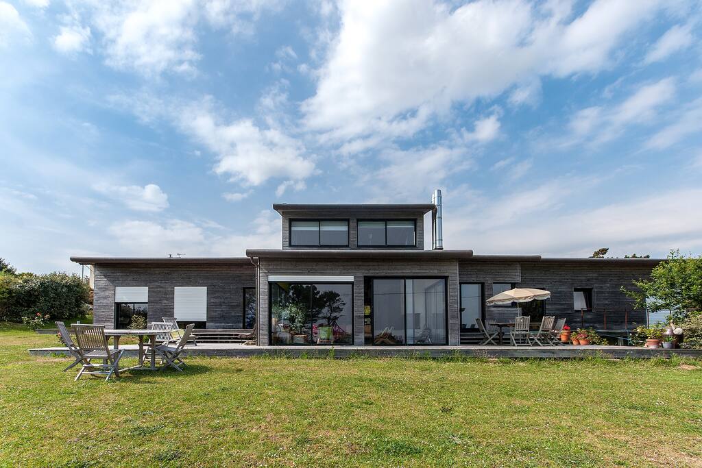 Villa moderne face à la mer - Plougonvelin의 주택에서 살아보기, 브리타니, 프랑스