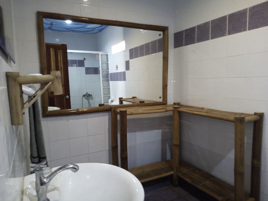 Separate Shower and CR Room.