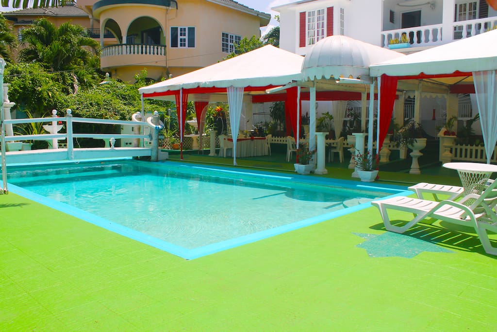POOL AREA FOR GUEST TO SWIM