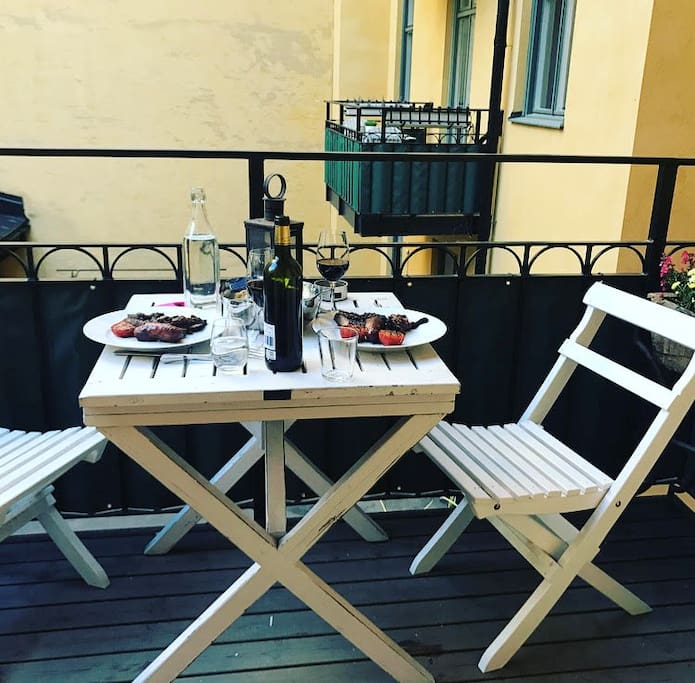 Our lovely balcony!
