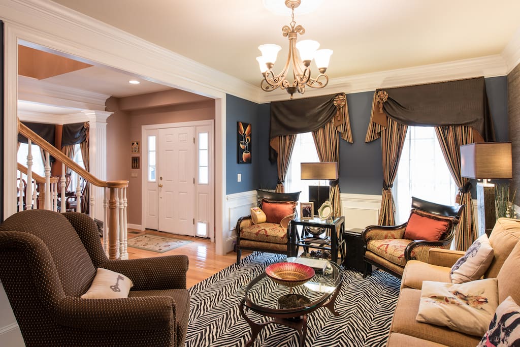 Formal Sitting Room near front of the house