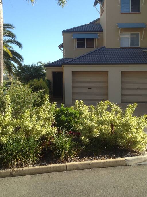 Front of our townhouse
