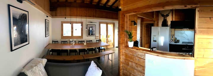 Chalet Jum - 14 Couchages - Jacuzzi - 1150m - Praz de Lys Sommand