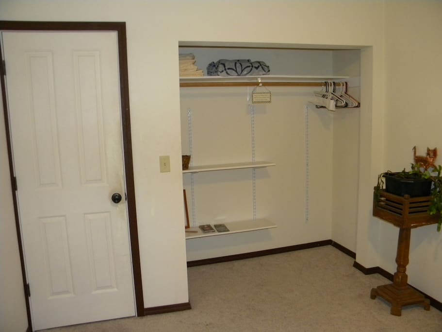 Ample storage.