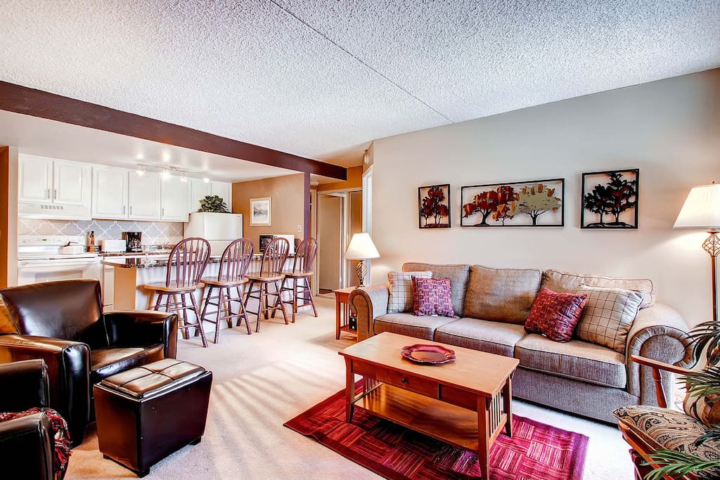 Living/Dining/Kitchen Area
