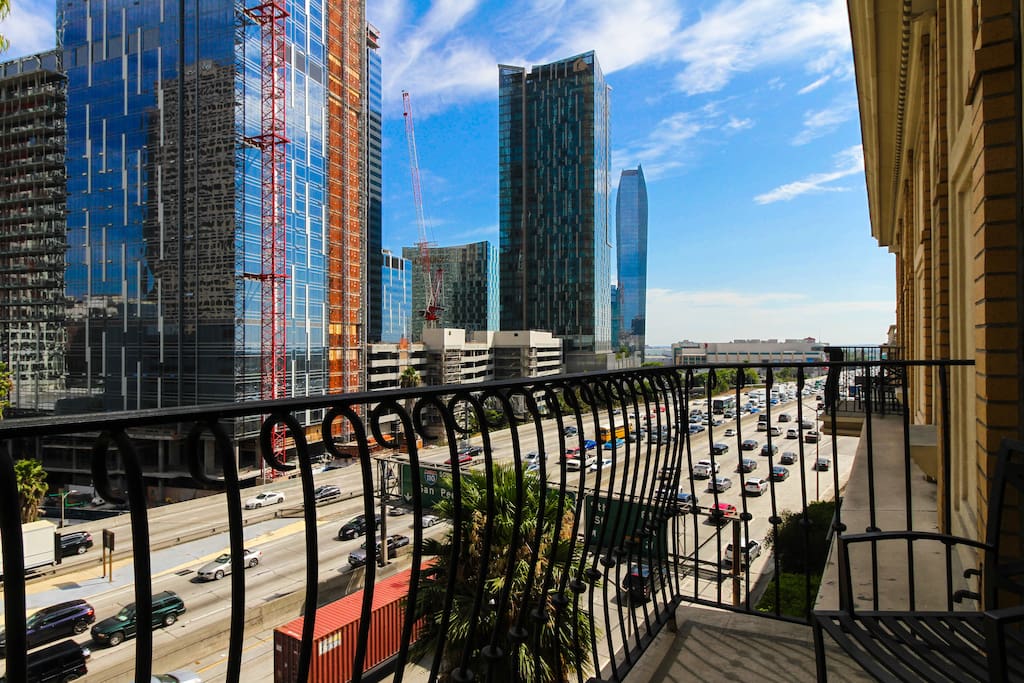 Private balcony