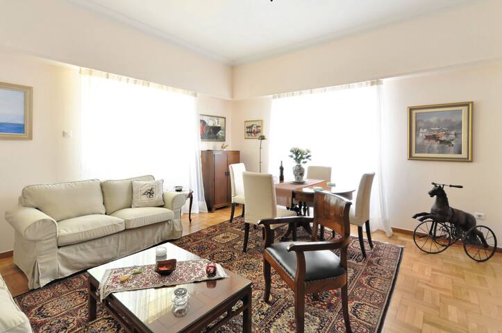 Steps away from Athens Hilton