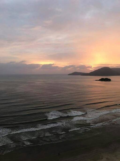 O pôr-do-sol é de tirar o fôlego!