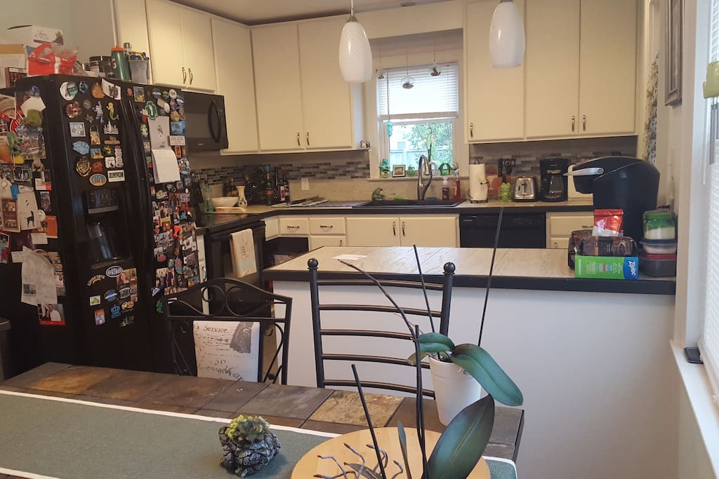 Kitchen - Dishwasher, coffee maker, toaster, etc
