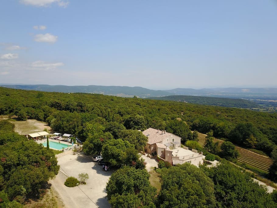 Le mas saint Antoine 2 hectares 100% nature
