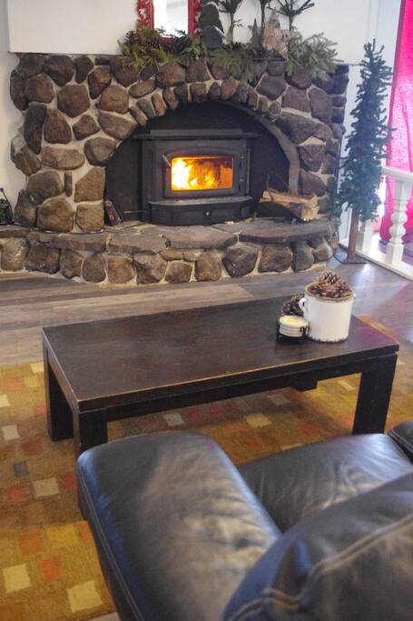 Cozy up by the fire
