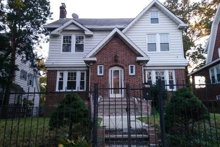 Basement private bedroom and private bathroom