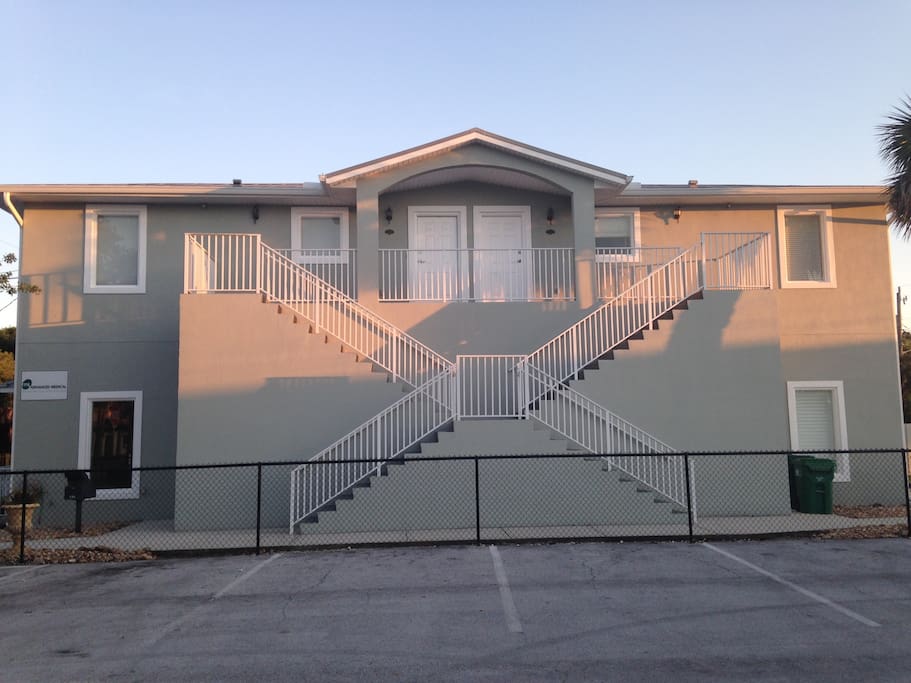 View of Front of Building, Apartments Second Floor