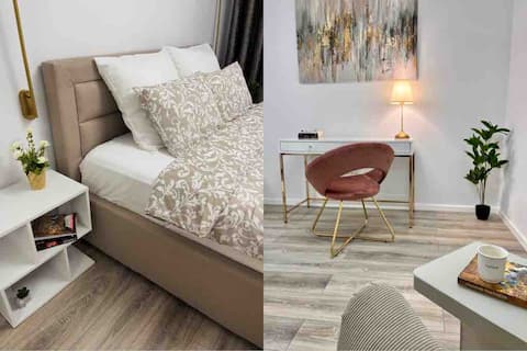 Top Airbnb: Quiet Deluxe Suite Coresi - Free Parking in Brașov