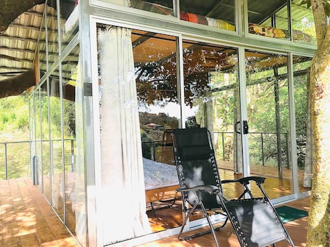 Cabaña Treehouse Mountain View